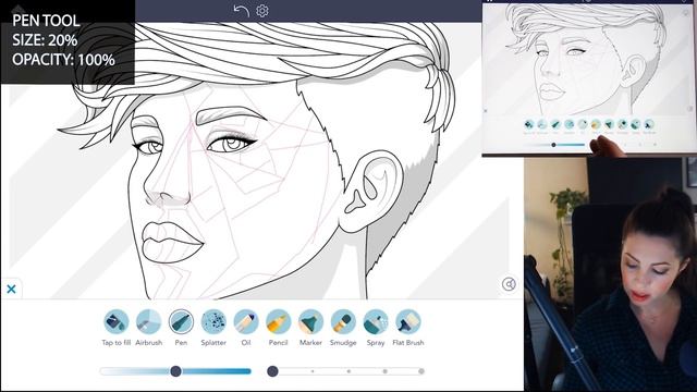 Coloring Tutorial: How to Create WPAP Pop Art Portrait with Color Therapy App смотреть онлайн