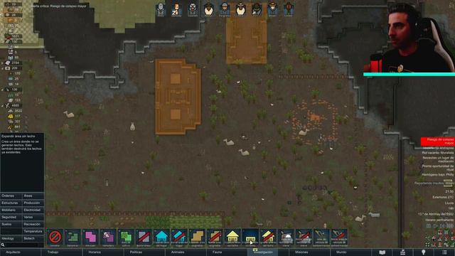 Rimworld - T10 Ep 27 - Español - Biotech DLC - Versión 1.4 - Las tortugas caza-hombres смотреть онлайн