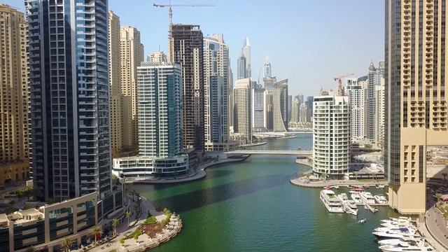 DUBAI MARINA By DRONE - 4K