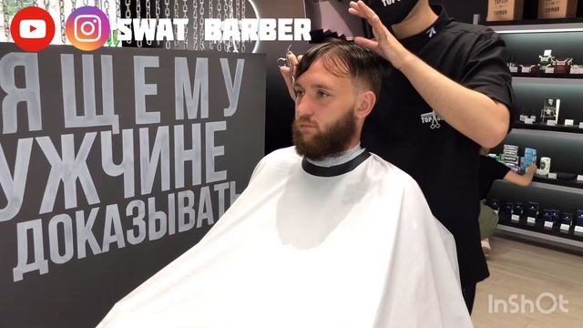 Мужская стрижка. Канадка как стричь и укладывать! смотреть онлайн