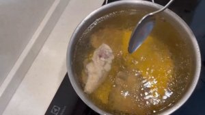 Как сварить вкусный и чистый куриный бульон. Вкусный куриный бульон. Куриный суп с секретом.