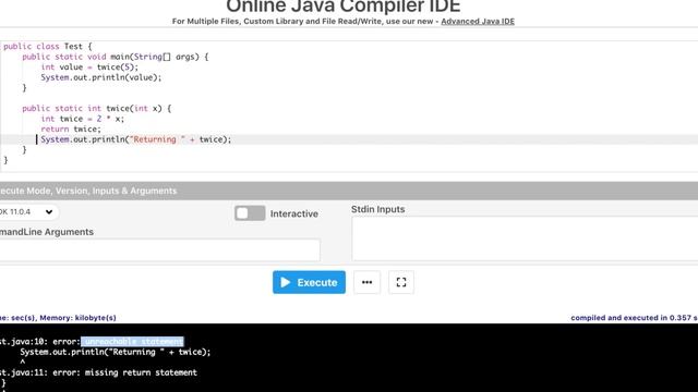 Error: unreachable statement смотреть онлайн