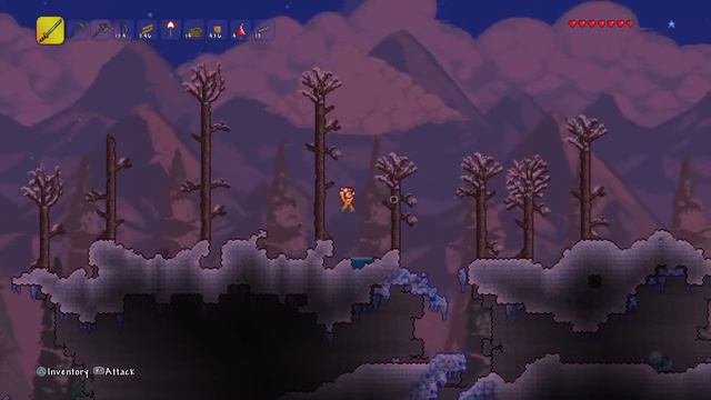 Terraria- we have a katana now!! смотреть онлайн