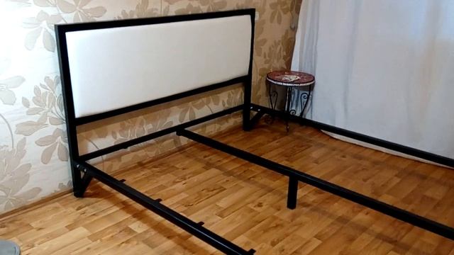 Кровать в стиле Лофт. Обзор деталей.От производителя Два Бегемота. смотреть онлайн