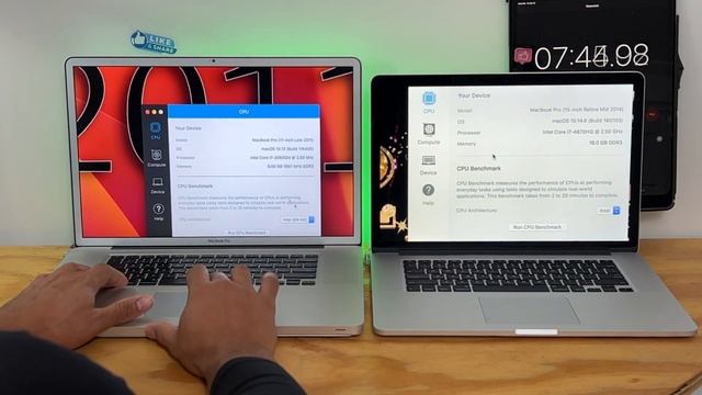 2014 Macbook pro 15" i7 vs 2011 Macbook Pro 17" i7 performance Comparison смотреть онлайн