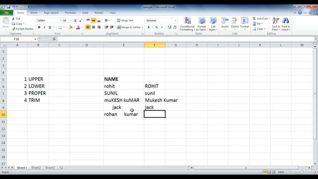 How to Change Case in Excel Hindi смотреть онлайн