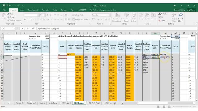 Life Cycle Costing (LCC) Exercise 2 смотреть онлайн