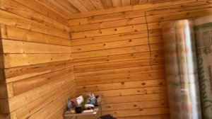 Одноэтажный дом из бруса 8 на 10м