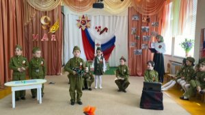 Утренник в детском саду «Аист» с.Ансалта, посвященный Дню Победы в Великой Отечественной войне