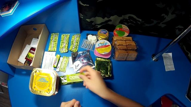 Сухой паек армейский (ИРП 7) боевой, увеличенный, нового образца МО РФ