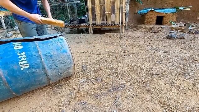 Building a Drying Furnace with Mud And Stone, Future Life, Episode 60 смотреть онлайн