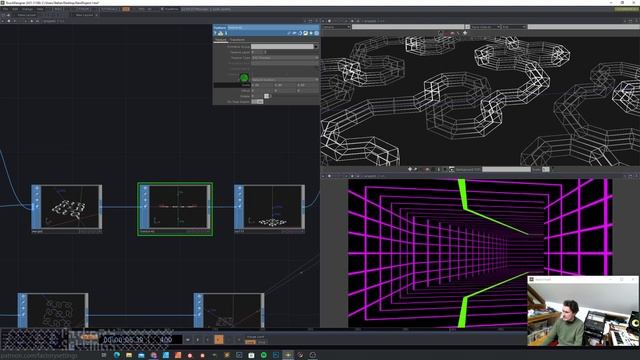 Use L-system for infinite path loops in Touchdesigner смотреть онлайн