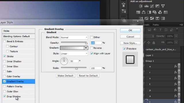 Cartoon-ish text | Photoshop all versions TUTORIAL смотреть онлайн