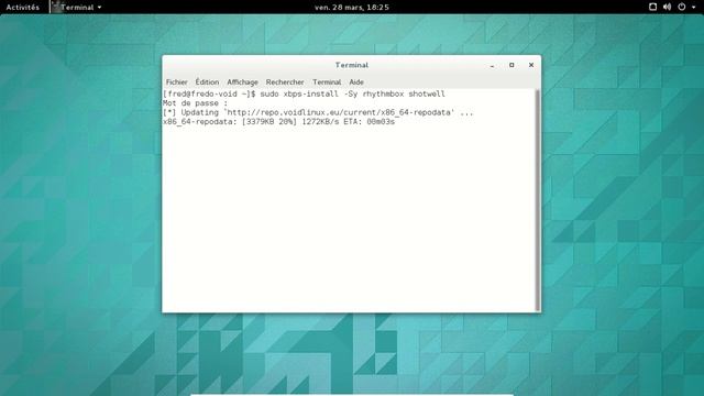 Void Linux - Gnome 3.12 смотреть онлайн