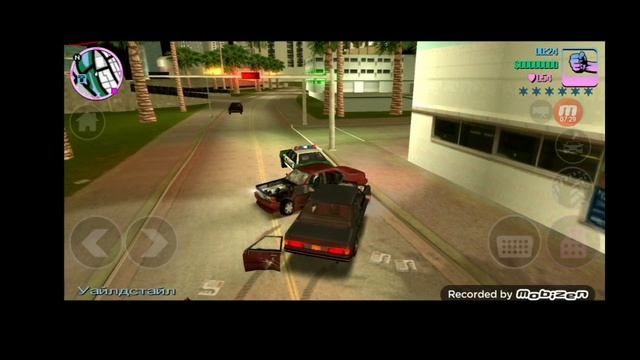 Играю в Гта Сан-Андреас и Гта Вай сити НА ТЕЛЕФОНЕ! *ИГРАЮ С ЛИЦОМ!* смотреть онлайн