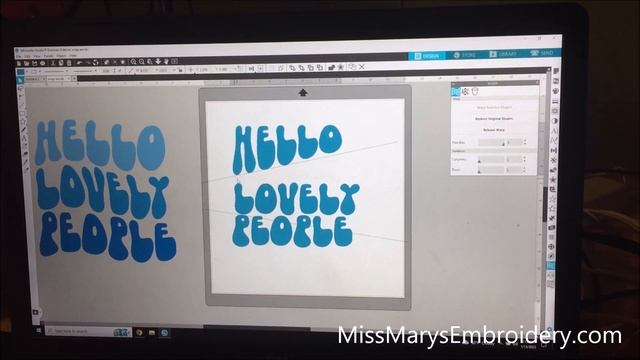 How to Warp Words to Create Wavy Text in Silhouette Studio | Silhouette Studio Tutorial | Fonts смотреть онлайн