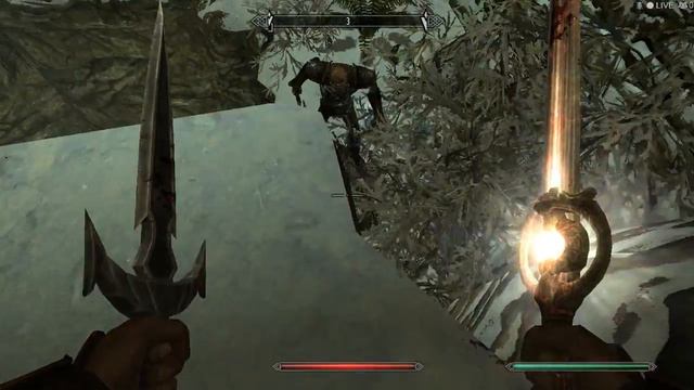 TES V Skyrim №50 Пещера Волчий Череп смотреть онлайн