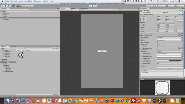 Design UI for the App - Develop Unity Apps with SQLite Database (5/17) смотреть онлайн