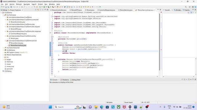 Building a Complete CRUD Application with Spring Boot, Spring Data JPA, MySQL, and Java смотреть онлайн