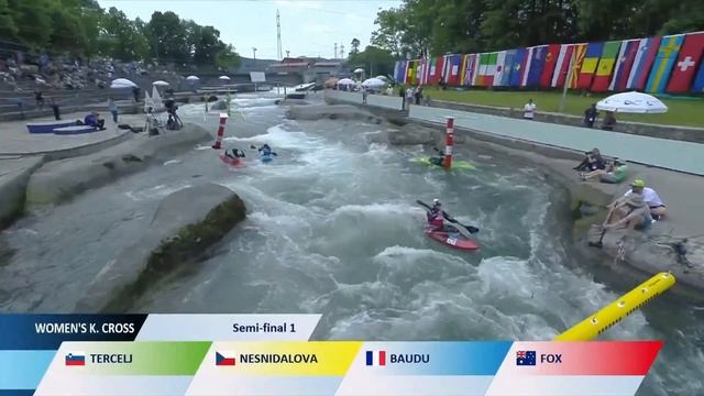 Women's Kayak Cross Highlights / 2023 ICF Canoe-Kayak Slalom World Cup Ljubljana Slovenia смотреть онлайн