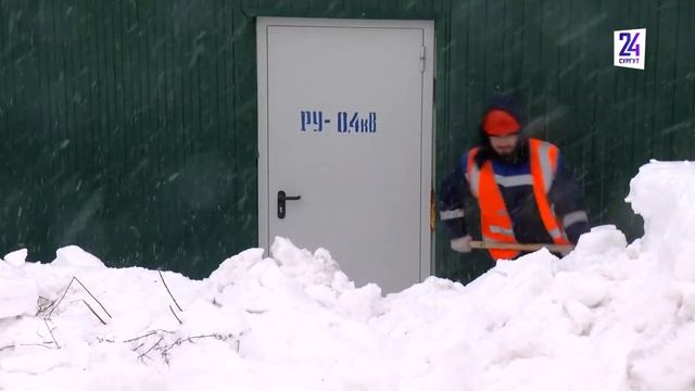 Ситуация по СГЭС - кто вывозит снег? смотреть онлайн