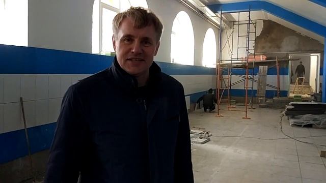 Открытый плавательный бассейн в Хабаровске. Реконструкция! 19.10.2016 смотреть онлайн