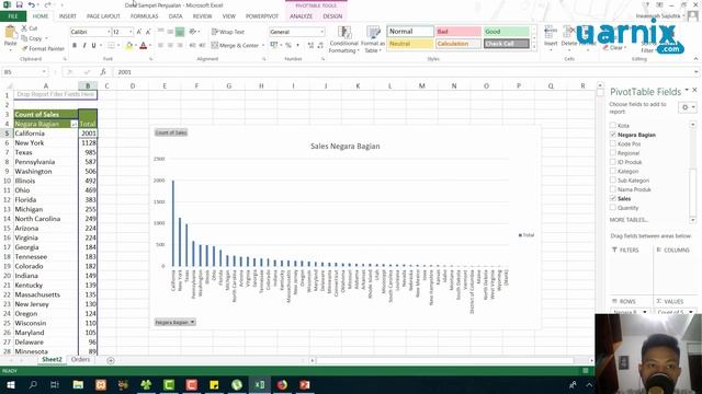Part 10 - Menampilkan Grafik dari Excel ke Powerpoint смотреть онлайн