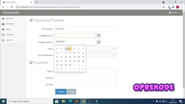 membuat Aplikasi Rental Mobil Berbasis Web menggunakan PHP & MYSQLi смотреть онлайн