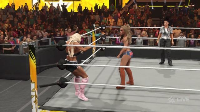 Fallon Henley vs Tiffany Stratton / Singles Match / NXT #705 Halloween Havoc Night 2 / WWE 2K23 смотреть онлайн