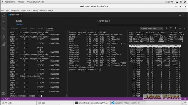 Visual Studio Code 1.41 (Dec 2019) Installation on Oracle Linux 7 смотреть онлайн