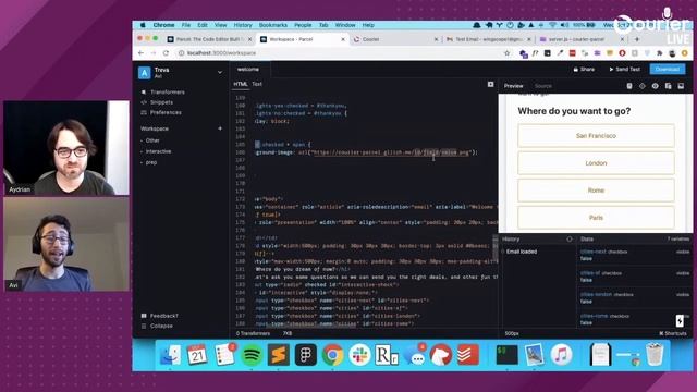 Courier Live: Sending Interactive Emails Built With Parcel смотреть онлайн