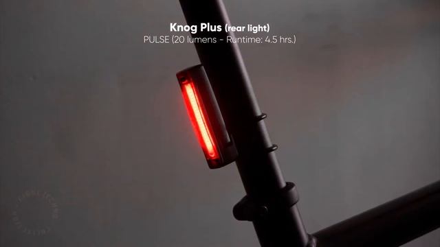 REAR BIKE LIGHT DEMO: Knog Plus смотреть онлайн