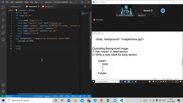DAY-3 HTML (Body, style, text alignment) смотреть онлайн