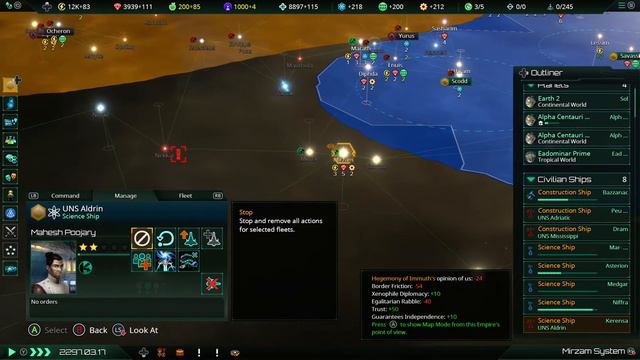 DIRK v ALIEN SCUM !!! Pt 1 STELLARIS XBOX ONE смотреть онлайн