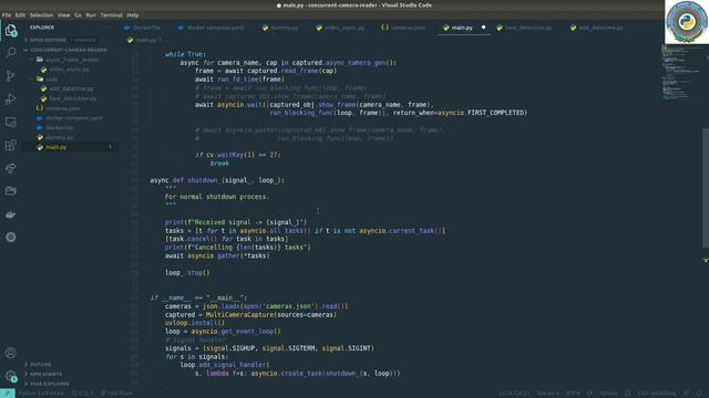 12. Concurrency Problems with Python OpenCV- asyncio graceful shutdown смотреть онлайн
