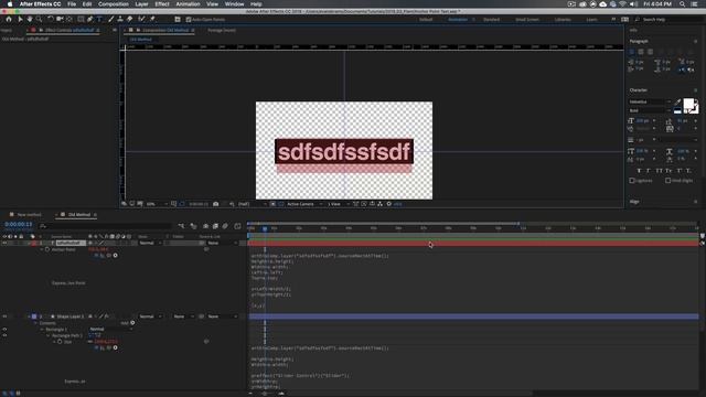 SourceRectAtTime() Revisited - Adobe After Effects tutorial смотреть онлайн