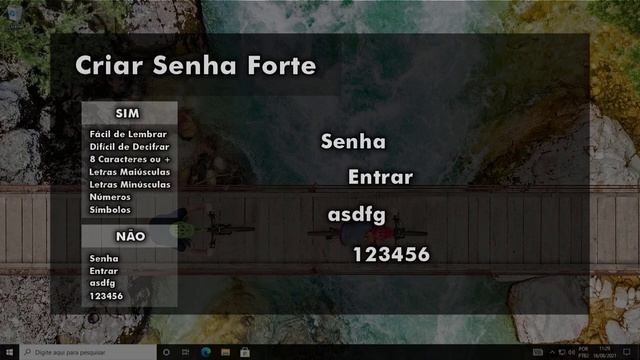 Como criar uma SENHA FORTE смотреть онлайн