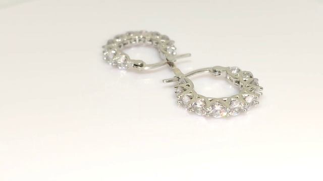 СЕРЬГИ с БЕЛЫМИ САПФИРАМИ смотреть онлайн