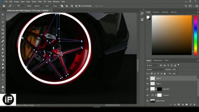 Add light on car wheels| super car edit #photoshop #editing # neon edit смотреть онлайн