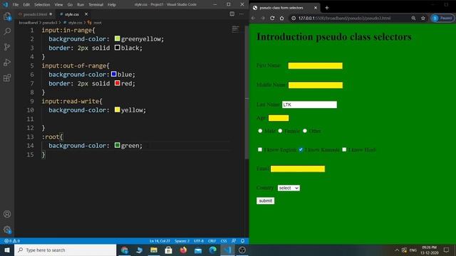 Html and CSS in Kannada || root pseudo class selector || CSS in Kannada || web Design in Kannada смотреть онлайн