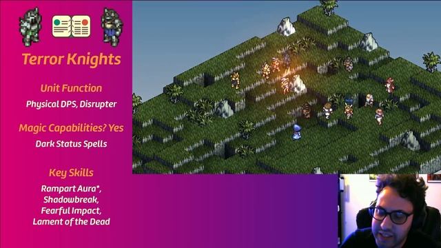 Snacks n Strats Tactics Ogre LUCT OV Terror Knights Build Guide смотреть онлайн