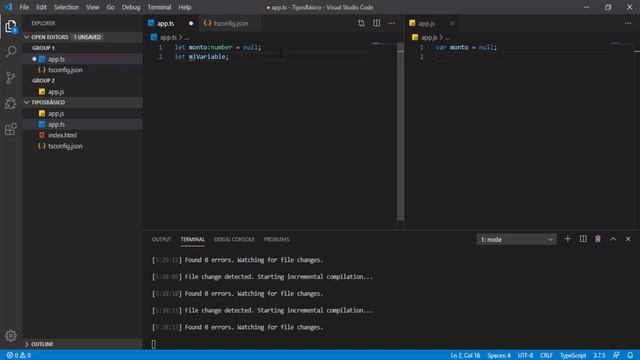 18. TypeScript - Null y Undefined смотреть онлайн