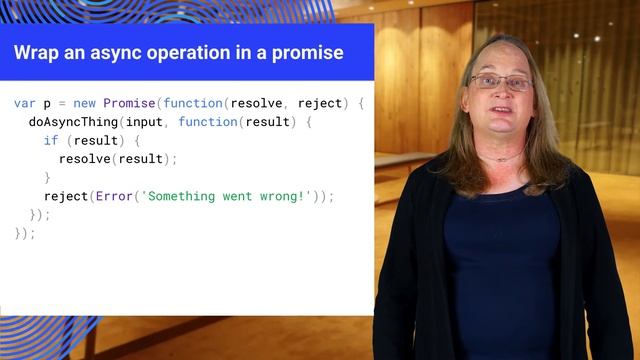 Working with Promises смотреть онлайн