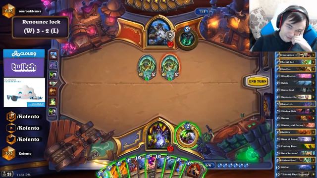 Hearthstone: When the stars align (renounce warlock) смотреть онлайн