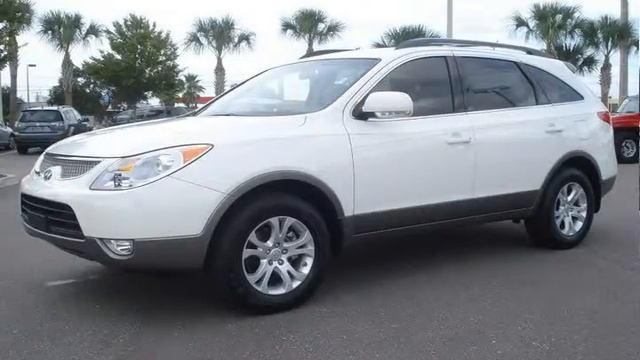 2011 Hyundai Veracruz White BRANDON FL смотреть онлайн