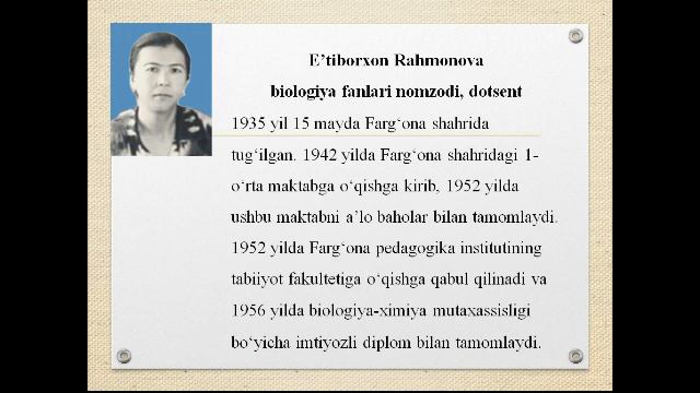 Videodarslik Zoologiya Faniga Xissa Qo'shgan Olimlar