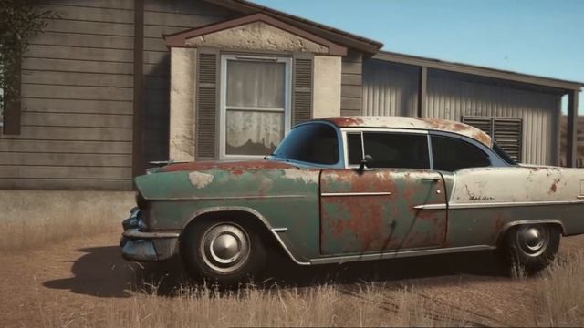 Chevrolet Bel Air / Retro Classic Car. смотреть онлайн