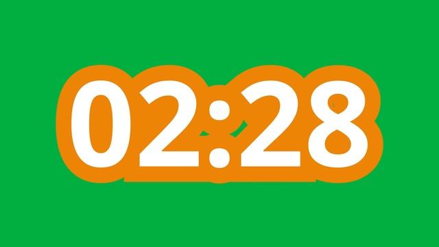 AWESOME ORANGE COUNTDOWN 5 minutes 4K - Free Video Assets смотреть онлайн