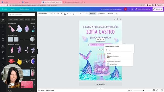 Diseña INVITACIONES ANIMADAS con Canva ⭐️ Con enlaces interactivos 2023 смотреть онлайн