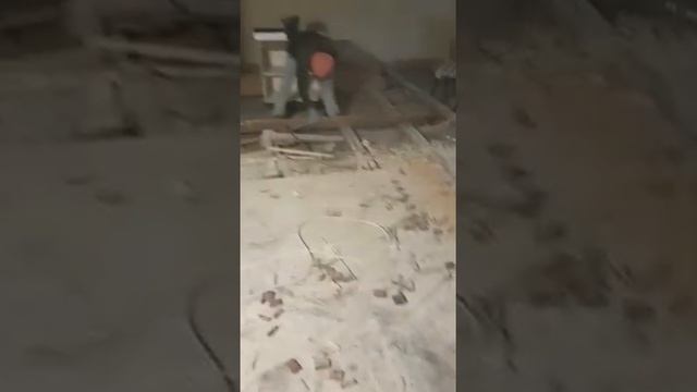 Демонтаж пола